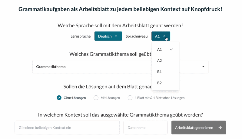 allango worksheet